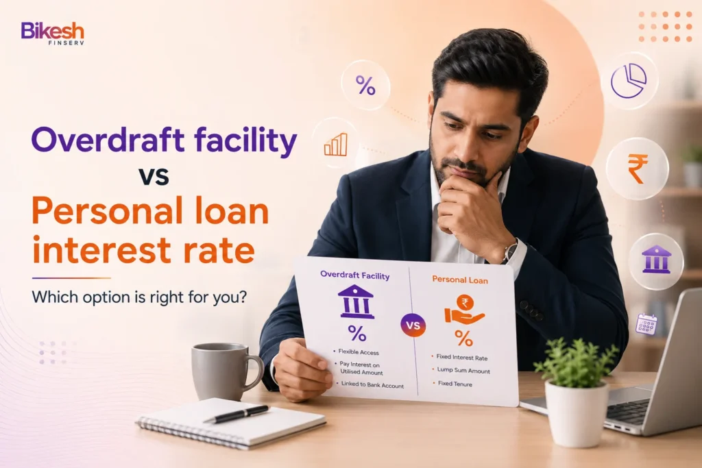 Overdraft Facility vs Personal Loan